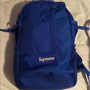Supreme ss18 backpack royal